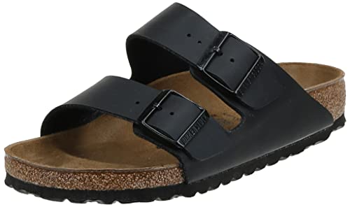 Birkenstock Unisex Arizona Sandal,Black Birko-Flor,45 M EU - Image 1