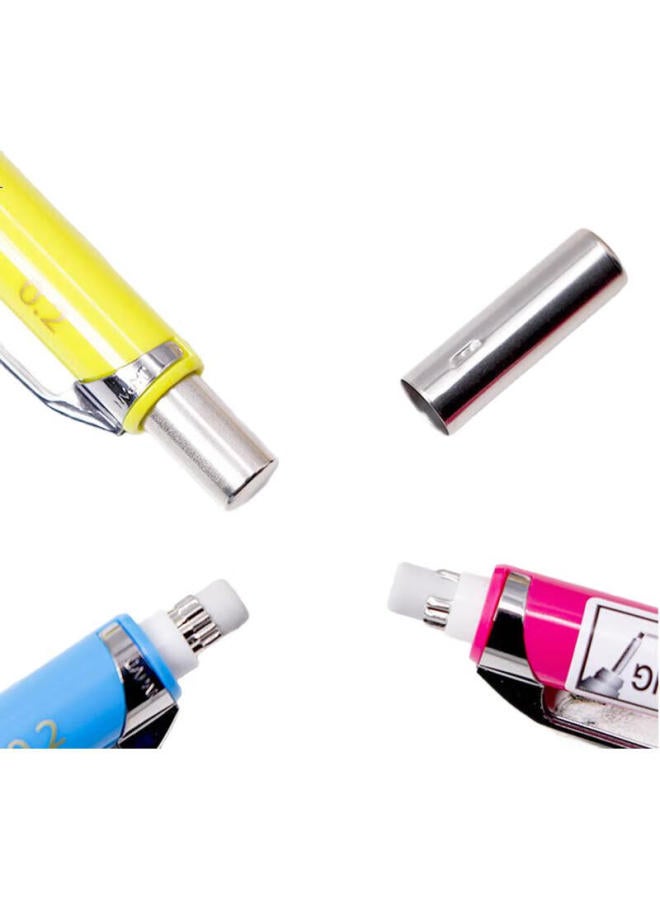 Pentel 0.2Mm Automatic Pencil Sketch Drawing Drafting Pencil With Eraser Xpp502-Ax White - Image 1