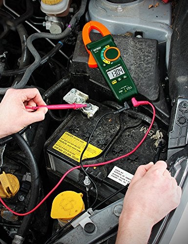 Extech MA445 400A True RMS AC/DC Clamp Meter with NCV Detector, 1.2" Jaw Opening, Backlit Dual Display, 40,000 Count Multimeter, Inrush Current, Frequency, Duty Cycle, Diode & Continuity Tester - Image 4