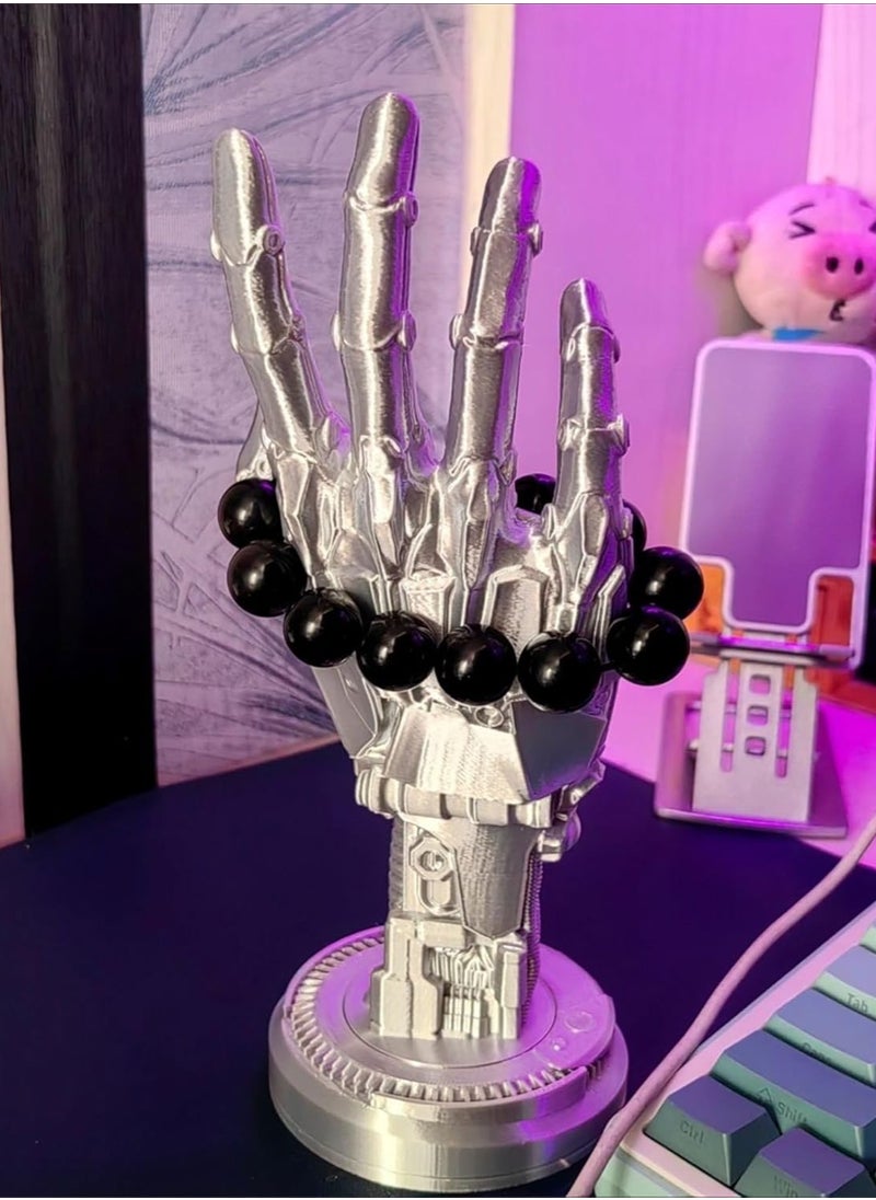 General Cyberpunk - Video Game Console Racks, Silverhand Manipulators, Desktop Controllers and Hanging Headphones Universal Stand, Table Game Accessories, Decorations  - Image 3