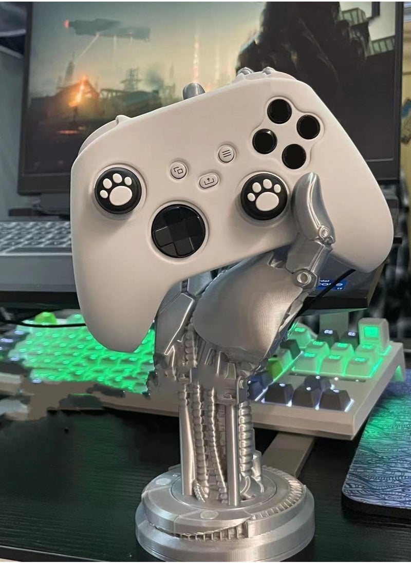 General Cyberpunk - Video Game Console Racks, Silverhand Manipulators, Desktop Controllers and Hanging Headphones Universal Stand, Table Game Accessories, Decorations  - Image 4