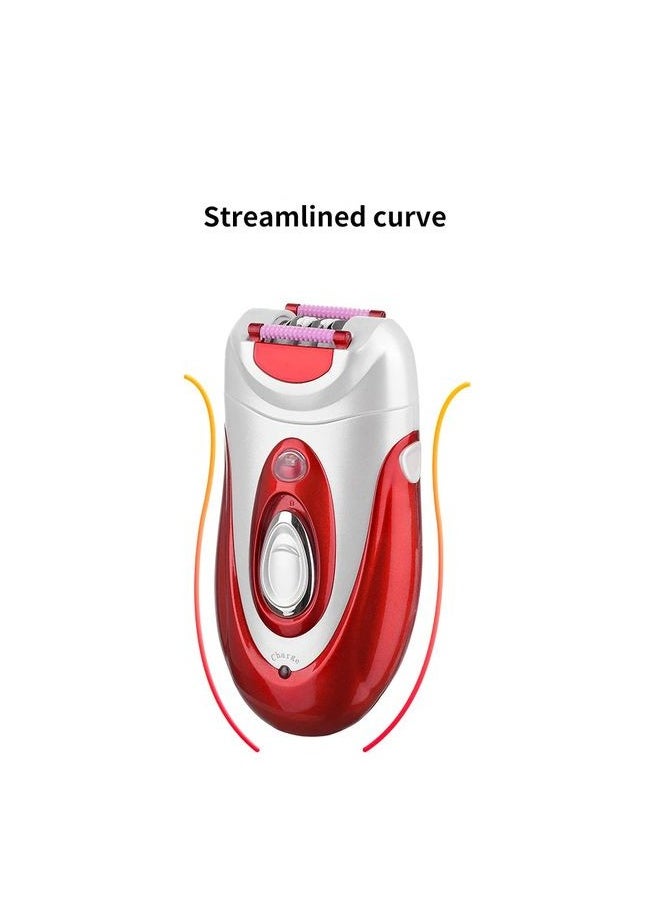 Mac Styler MAC Styler Epilator & Shaver Hair Removal Kit – 2 Heads, Rechargeable, Waterproof with Charger, Cleansing Towel, and Cleaning Brush  - Image 1