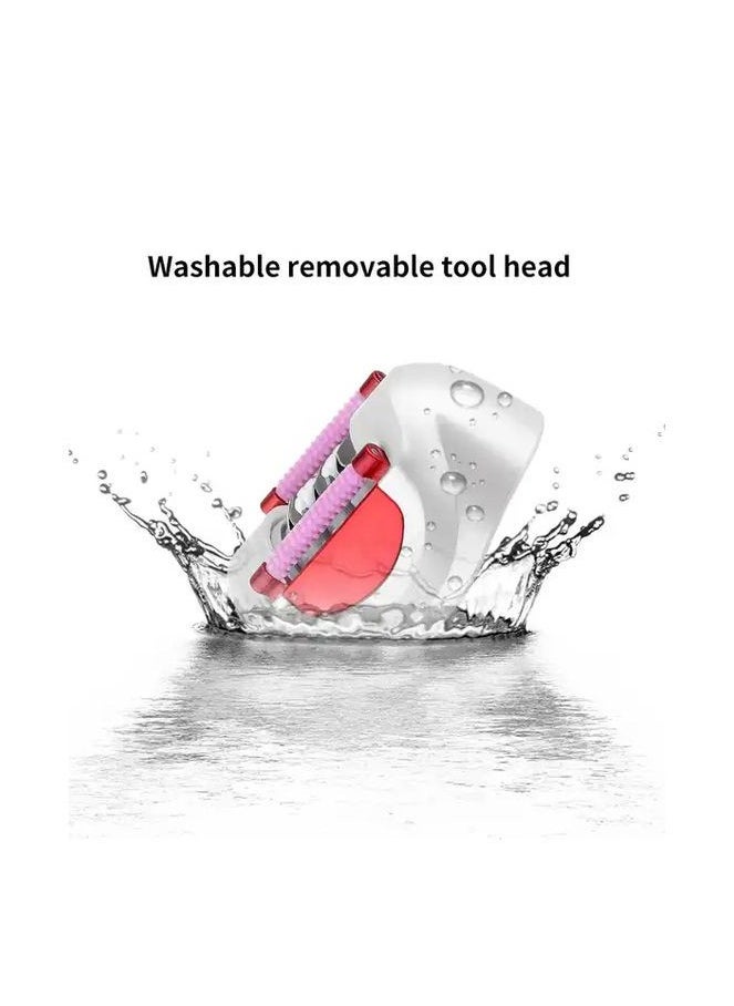 Mac Styler MAC Styler Epilator & Shaver Hair Removal Kit – 2 Heads, Rechargeable, Waterproof with Charger, Cleansing Towel, and Cleaning Brush  - Image 4
