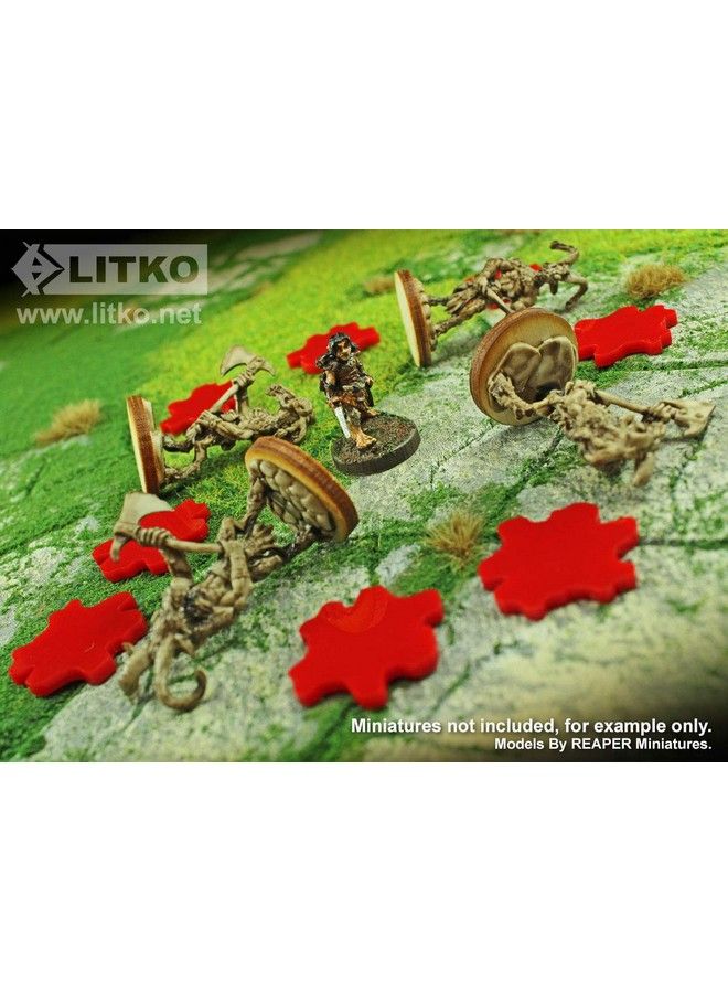 LITKO Blood Splatter Tokens Red (10) - Image 3