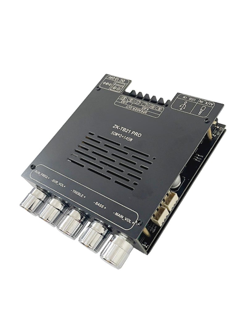 TB21PRO Upgraded 2.1 Channel Wirelsss-Compatible Amplifiers Board With Bass Speaker And Plastic Case - Image 1
