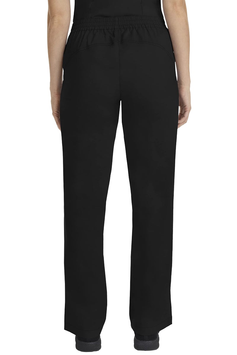 Healing Hands Scrub Pants for Women 2 Pocket Elastic Back Drawstring Pant Purple Label 9095 Taylor Black XS - Image 2