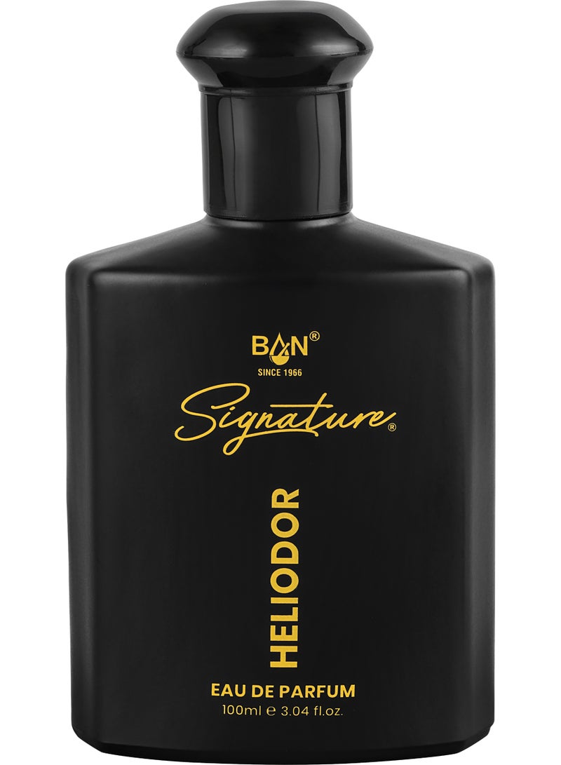 Signature Heliodor Eau de Parfum for Men Long Lasting Woody Chypre 100ml - Image 1