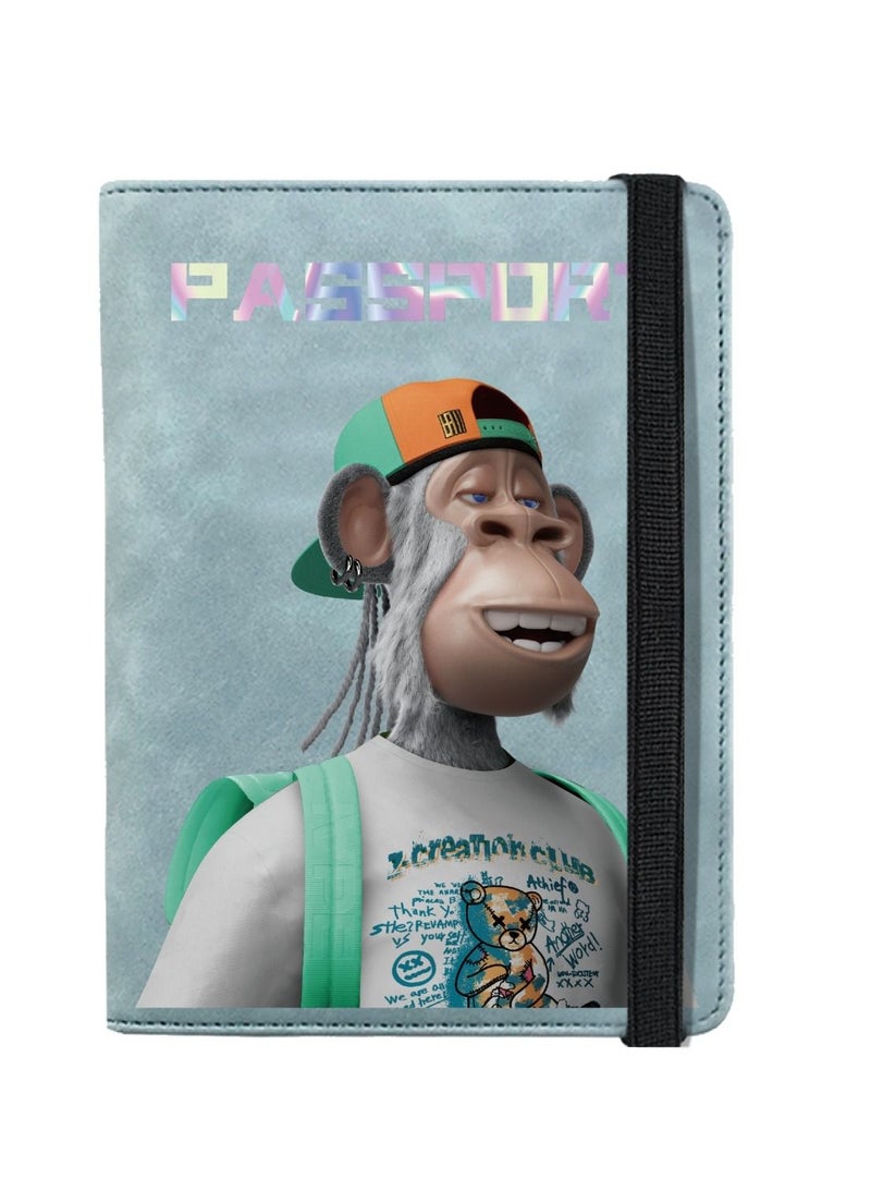 RFID anti-theft passport swiping bag SILVER  - Image 1