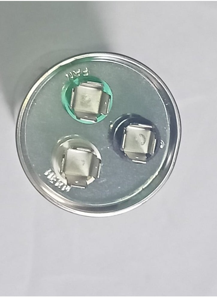 Three-terminal capacitor 55/5 MFD