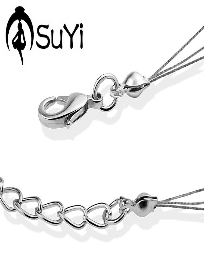 Suyi Dainty Multilayer Stars Choker Necklace Layering Bohemian Chain Clavicle Necklace for Women Sliver - Image 5