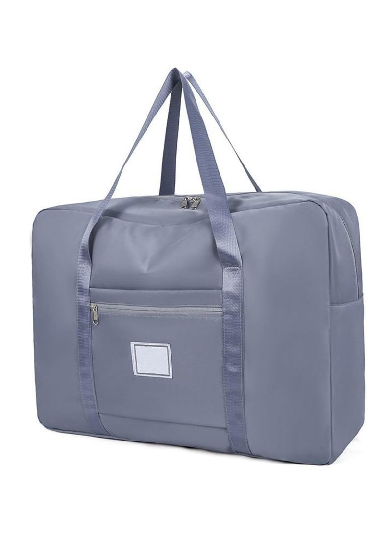 Large Moving Travel Storage Bag Large Capacity Travel Bag Clothes Storage Bag Hand Luggage Bag Moisture-proof Quilt Storage Bag (Blue) - Image 1
