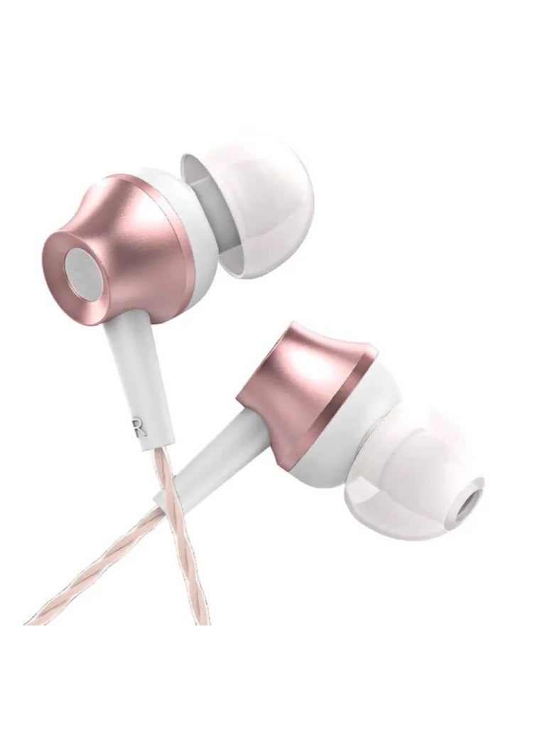 Langsdom Wired Metal Headset m299 - rose gold  - Image 2