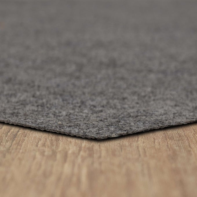5 X 7 18 LOW PROFILE NON SLIP RUG PAD FELT RUBBER GRIPPER GREAT FOR HIGH TRAFFIC AREAS SAFE FOR ALL FLOORS