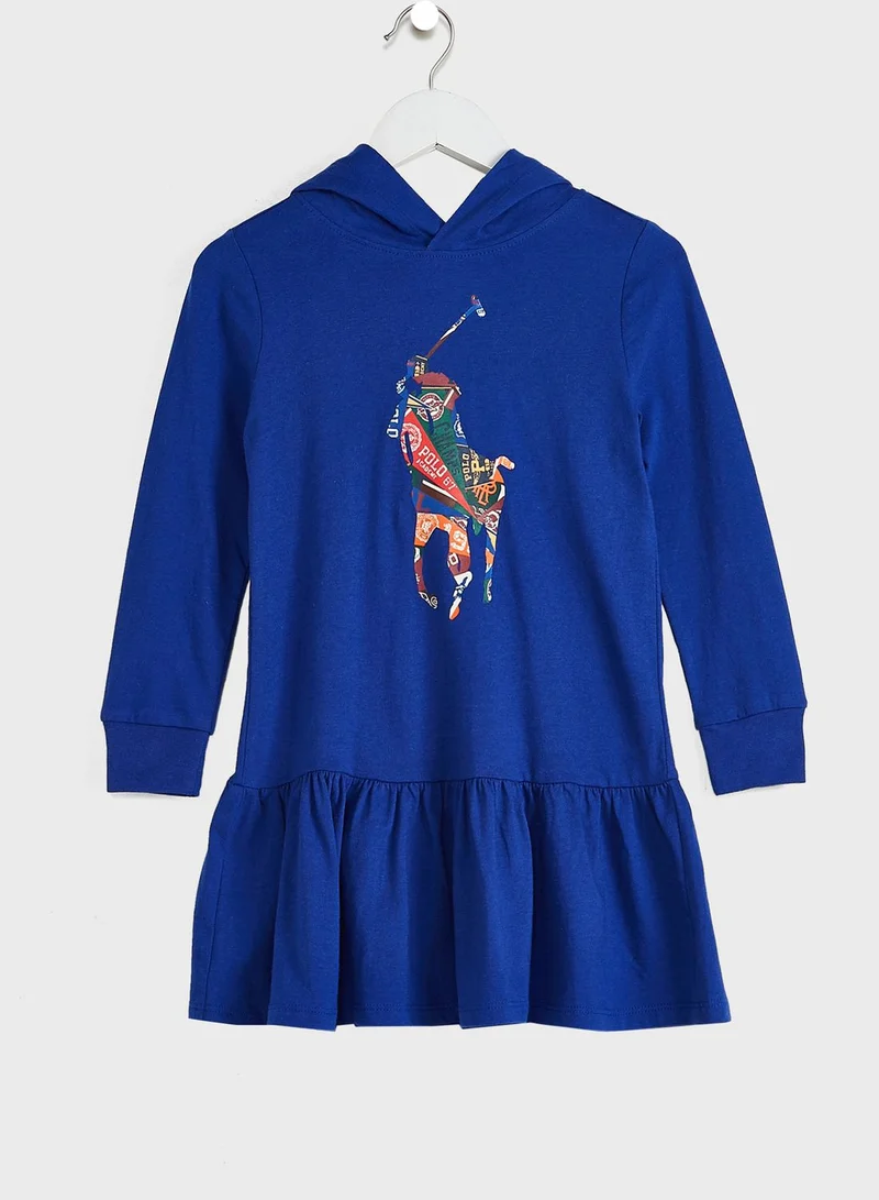 POLO RALPH LAUREN Kids Hooded Dress