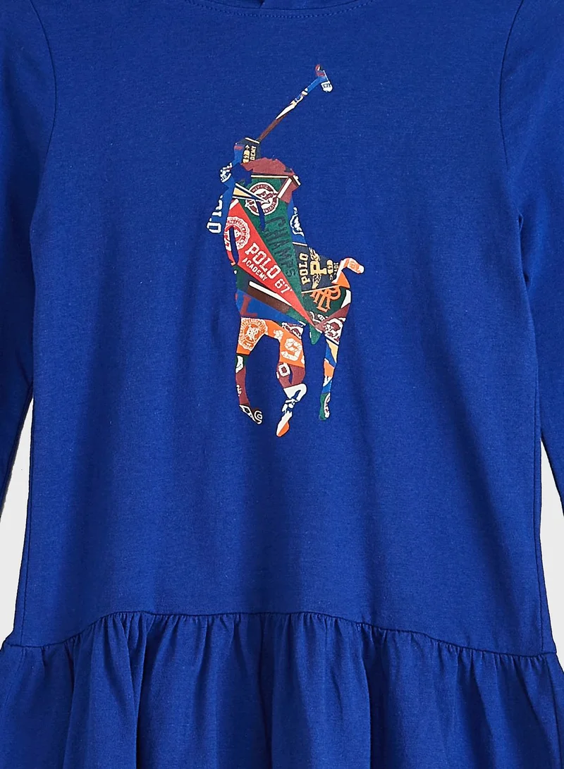 POLO RALPH LAUREN Kids Hooded Dress