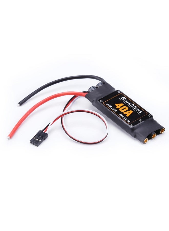 Brushless ESC 30 40A Brushless Electric Control Fixed Wing Aircraft Model Multi-axis XXD Electronic Speed Control-Color:30A (2-4S Supported)-short-term Version  - Image 4