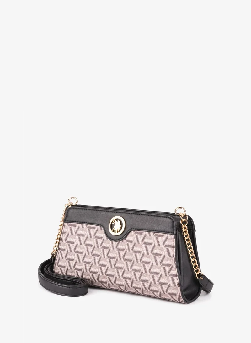 U.S. Polo Assn. U.S. Polo Assn. Women's Shoulder Bag, Ladies Large Capacity Shoulder Bag Handbag Tote Bags Clutch Bag, Women's Leather Hobo Bag, Women's Tote Bag, Women's Shoulder Bag, Women's Hand Bag, Women's Travel Bag, for Office Sling Bag Side Bag and Girls College Students