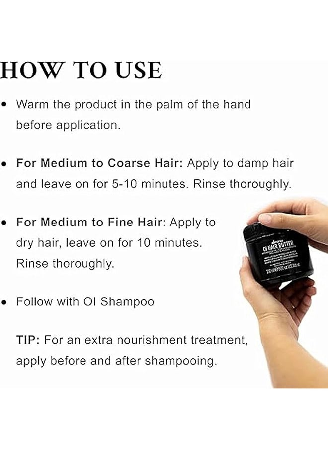 Davines OI Hair Butter 250ml  - Image 4