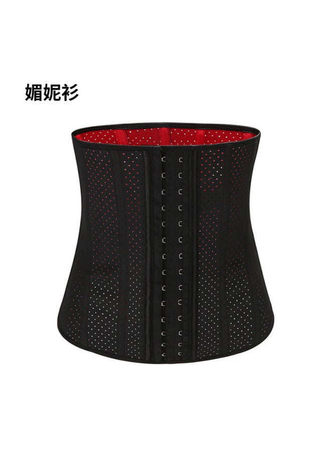9 Bone 25 High Punching Rubber Belly Belt Sports Shaping Belt Shaping Latex Tunic