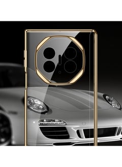 OCTOBER غلاف شفاف متوافق مع Huawei Mate XT، غلاف مغناطيسي ثلاثي الطيات مقاوم للسقوط والصدمات.  - Image 3