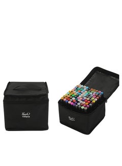 Touch Touch Markers 100 Color Set Dual Tip Markers Set for Kids and Adults Drawing and Coloring Pens  - Image 1