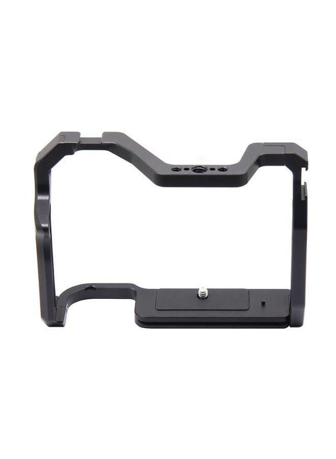 Canon EOS 5D3/5D4 Camera Cage, Aircraft Aluminum Expandable Protection Frame for 5D2/5DS, Lightweight, Precise Cutouts, Multiple Expansion Ports including Cold Shoe, 1/4 Interface, Anti-Slip Silicone Pads, Camera Mounting Screws Perfect Metal Photography Accessory - Image 1