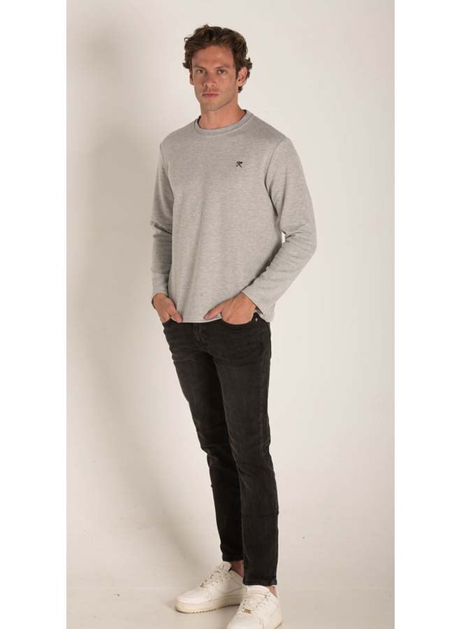 Marco Bergamo R-Neck Basic Long Sleeve Top - Image 4