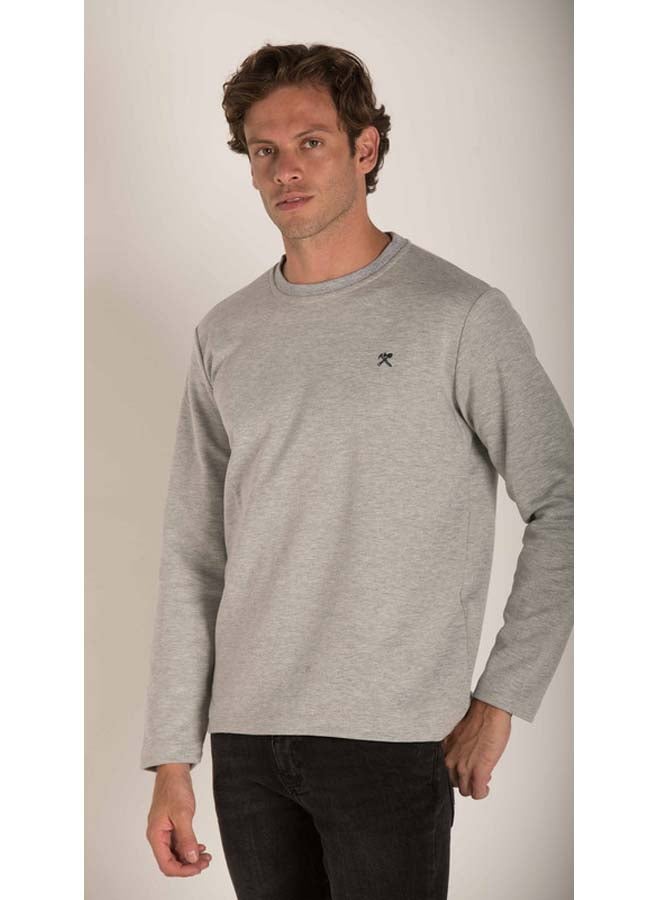 Marco Bergamo R-Neck Basic Long Sleeve Top - Image 2