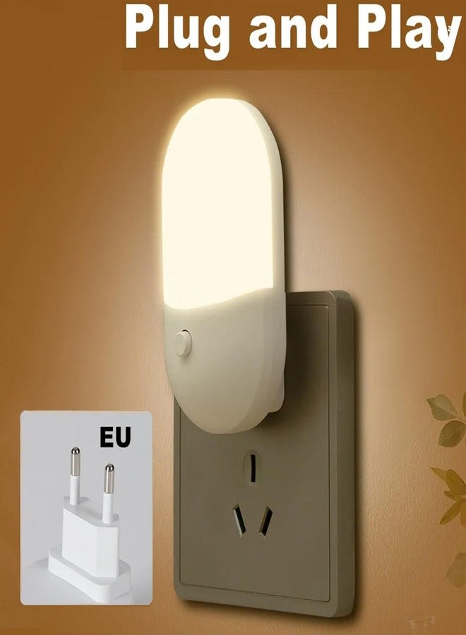 أسينشين مصباح ليلي موفر للطاقة يعمل بالكهرباء من أسينشن، مصباح LED موفر للطاقة لغرفة نوم الأطفال، هدية مثالية لأعياد ميلادهم، متعدد الألوان (عبوة من قطعة واحدة) - Image 3