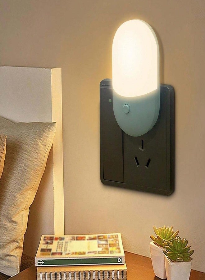 أسينشين مصباح ليلي موفر للطاقة يعمل بالكهرباء من أسينشن، مصباح LED موفر للطاقة لغرفة نوم الأطفال، هدية مثالية لأعياد ميلادهم، متعدد الألوان (عبوة من قطعة واحدة) - Image 1