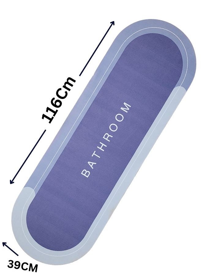 FALMER 3D Soft, Quick-Drying, Anti-Slip Bath Mat 116X39cm  - Image 3