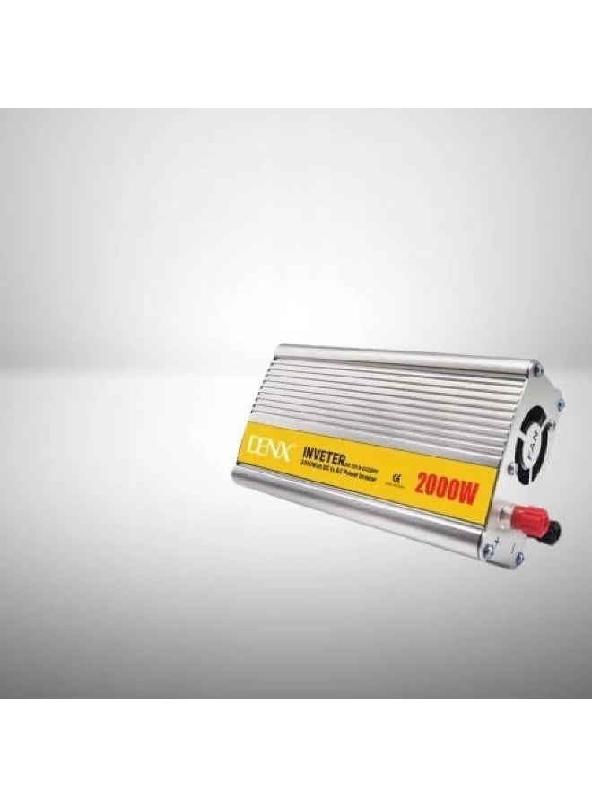 Denx DX129 2000W 12V to 220V Automotive Power Inverter with USB Port and Fast Charger - Image 3