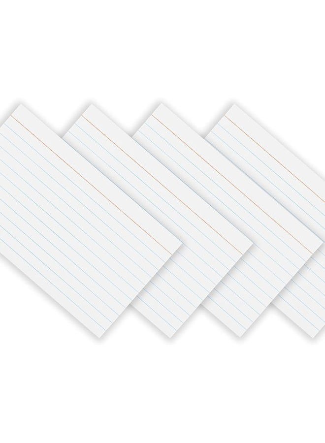 Enday Index Cards 3x5 Bulk, (2400 Cards), Notecards, Flashcards, Notecards 3x5 lined, Blank on Back, Flashcards for School Home and Office, Ruled Index Card, 100 Per Pack, (24 Pack) - Image 4