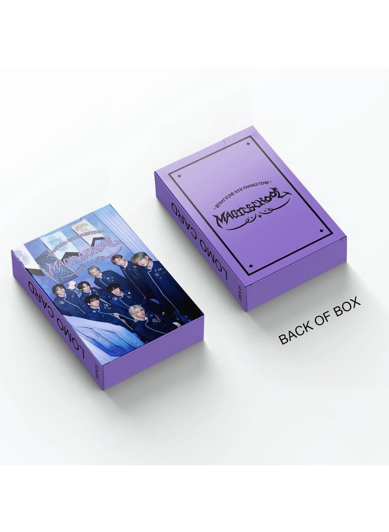 EHOME - 55Pcs Stray Kids New Album MAGIC SCHOO Lomo Card - Image 1