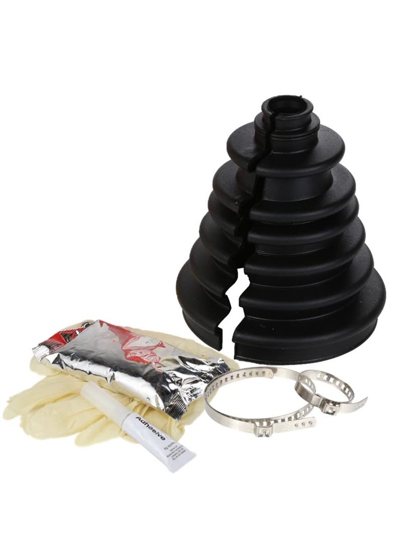 Bailcast Bailcast CVS18 Universal Split Constant Velocity Joint Gaiter Boot Replacement Kit, Black  - Image 2