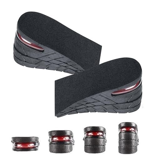 Zirak 4-Layer Height Increase Insoles, Adjustable Shoe Lifts for Men and Women, Air Cushion Heel Inserts to be Taller 2cm To 9cm, Shock Absorbing Elevator Insoles for 5-10 - Image 1