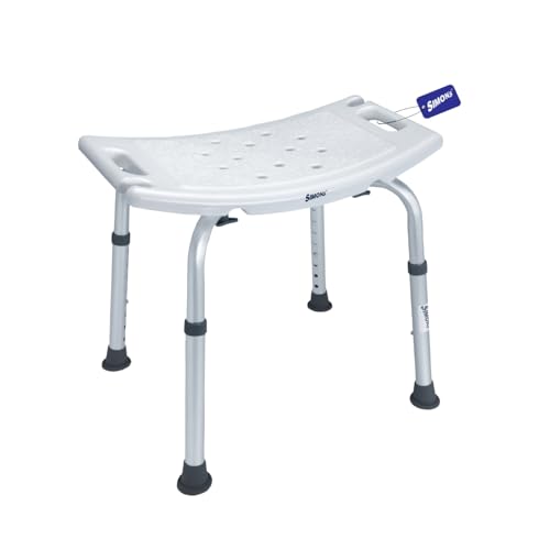 Simon's Simon’s Lightweight Bath Shower Curved Bench for Old People in The Bathroom, Stool to sit and take Bath for Elderly - Image 1