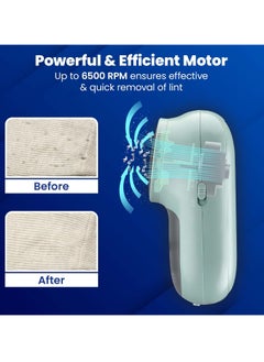 AGARO LR2007 Lint Remover, Fabric Brush, Rechargeable, for Woolen Sweaters, Clothes, Shirts, Jackets, Burr Remover, Pill Remover from Carpets, Curtains. - pzsku/Z32F33F1150C21A3F981CZ/45/_/1729762894/d02e2c27-cbed-40f3-835e-eb9cbc35c43e