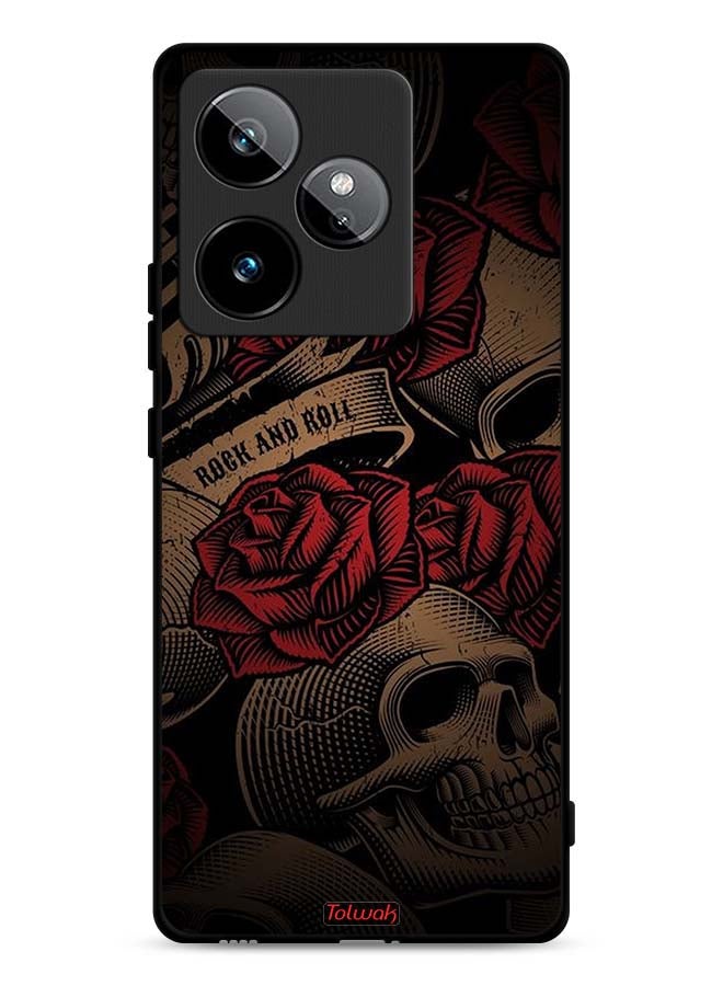 Tolwak Realme GT 7T 5G Protective Case Cover Rok And Roll