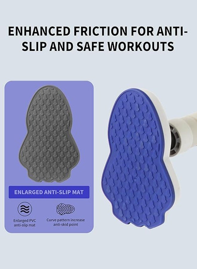 أهاكاك عصا رفع للتمارين مع حلقات التمارين, عصا رفع الذقن لتدريب القوة للمدخل, عصا رفع بدون براغي قابلة للتعديل للمدخل, منع الانزلاق لرياضة اللياقة البدنية المنزلية - Image 4