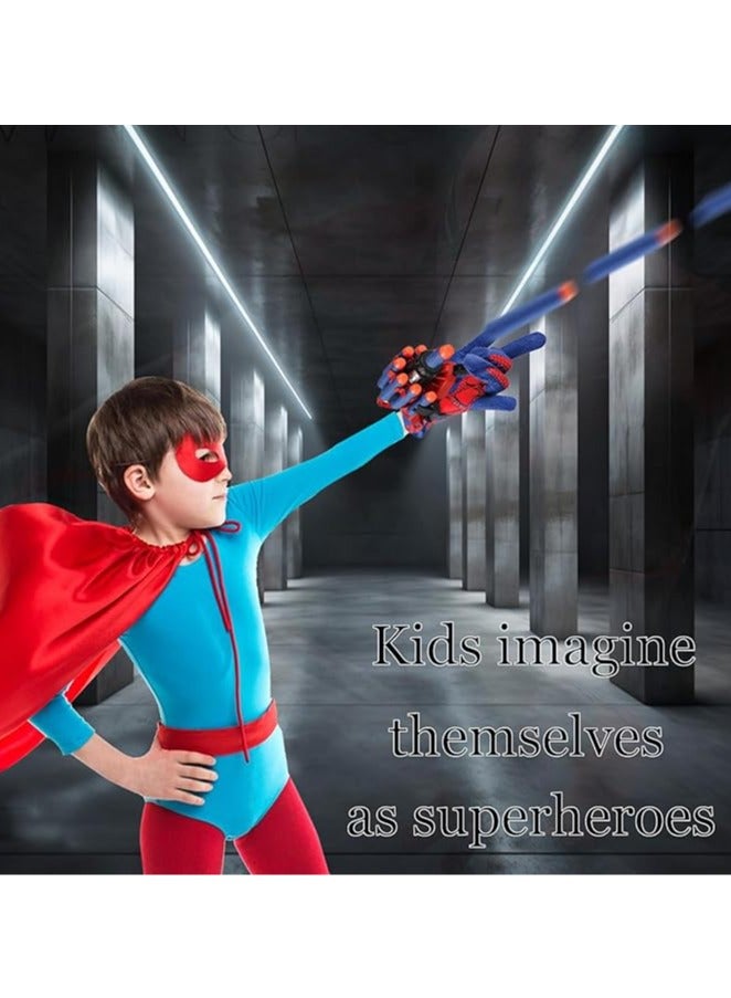 general Spider gloves, cobweb shooting toys, plastic superhero launcher toys for kids, hero movie launchers with dolls, fun toys for decorating children - Image 4