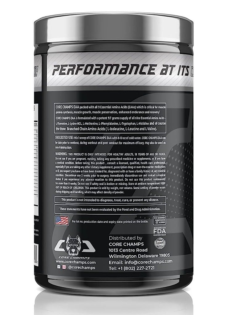 كور تشامبس أحماض أمينية أساسية Core Champs EAA، 405 جرام، بنكهة التفاح الأخضر - 30 حصة - Image 2