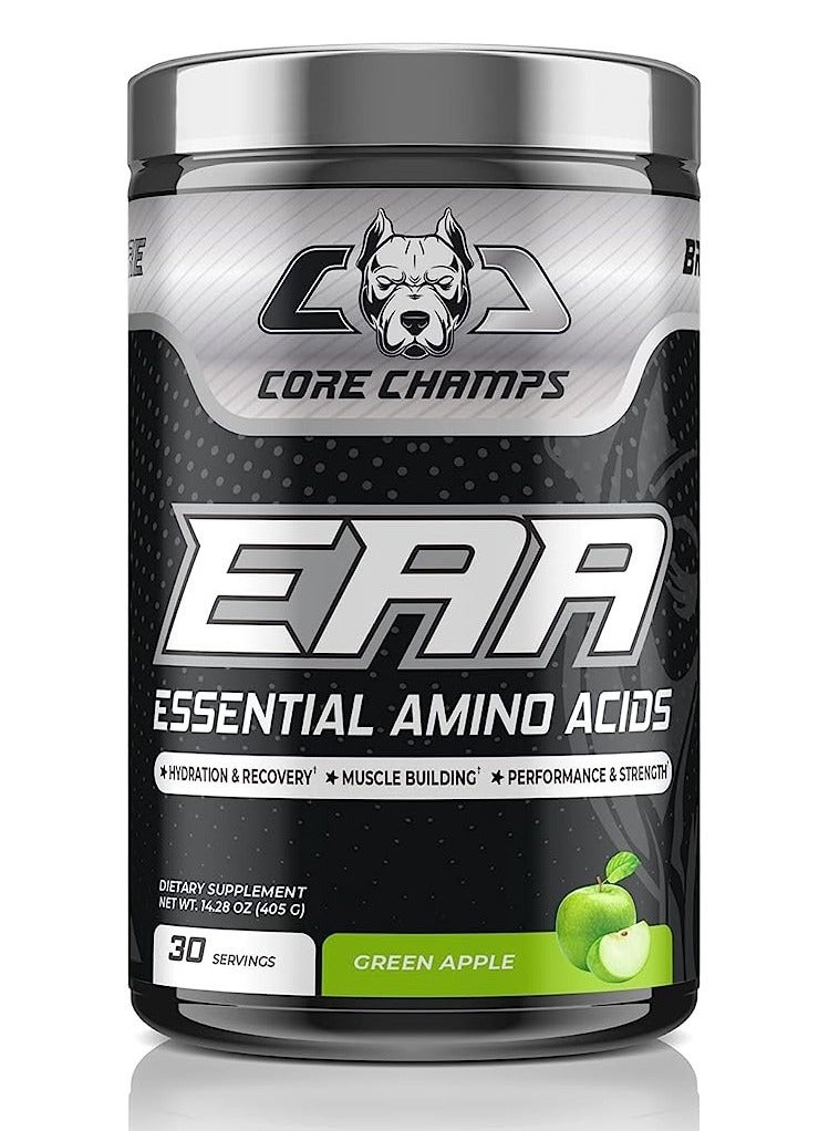 كور تشامبس أحماض أمينية أساسية Core Champs EAA، 405 جرام، بنكهة التفاح الأخضر - 30 حصة - Image 1