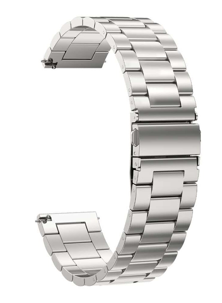 Anmi Stainless Steel Band Compatible with Huawei Watch GT5/GT5 Pro 46mm 2024, 22mm Stainless Steel Metal Strap for Huawei Watch GT4/GT4 Pro/Watch 4/4 Pro, Business Style for Men Women - Image 2