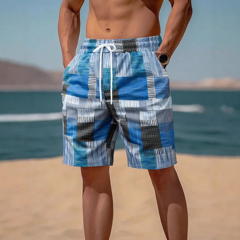 Men's Digital Print Swim Shorts - Image 4