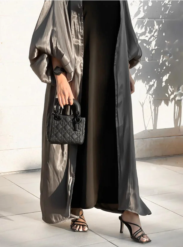 Moistreet Balloon Sleeve Abaya