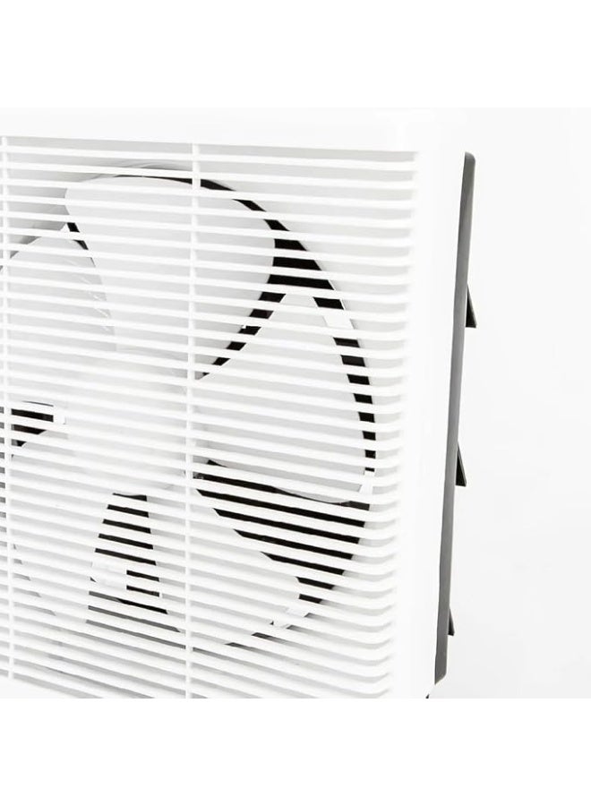 Nouval Kitchen and Bathroom Wall Ventilator 30cm Strong Suction Modern Silent Energy Saving Bright White Easy Installation - Image 2