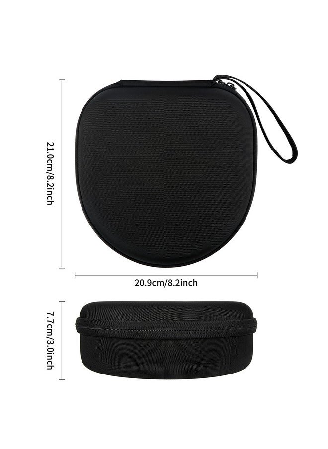 Yinke - Yinke Case for Sony WH-CH720N / WH-CH710N /WH-CH700N Headphone, Travel Protective Cover Storage Bag (Black) - Image 1
