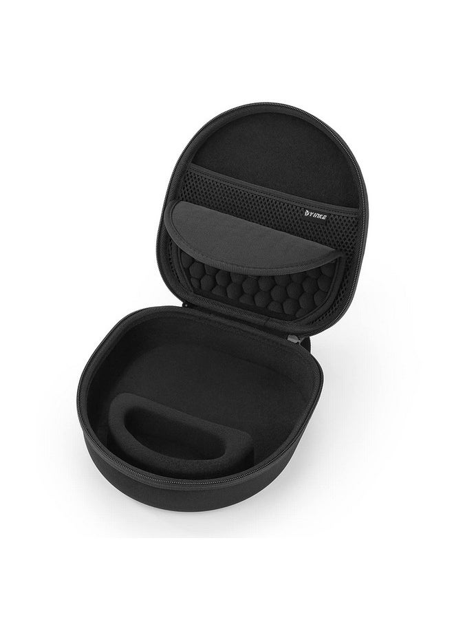 Yinke - Yinke Case for Sony WH-CH720N / WH-CH710N /WH-CH700N Headphone, Travel Protective Cover Storage Bag (Black) - Image 1