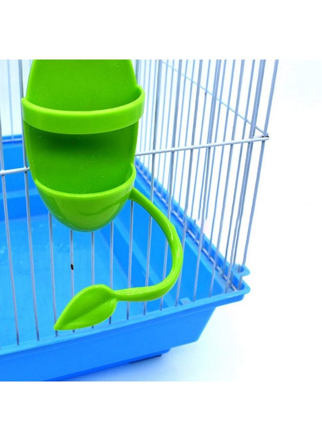 POPETPOP - POPETPOP Cuttlebone Holder for Bird Cage: 2Pcs Bird Feeding Cup Plastic Cuddle Bone Feeding Racks Bird Food Holder for Budgies Parakeet Cockatiel Conure Lovebird - Image 1